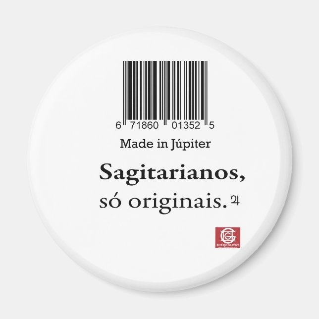 Imán Ímã "Made in Júpiter" (Frente)