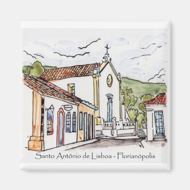 Imán Imã Sto.Antonio de Lisboa (Frente)