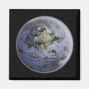 Imán Imagen aumentada Digital de la tierra llena