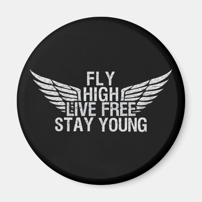 IMÁN IMAGEN DE ALTO PERSONALIZADO FLY (Frente)