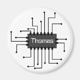 Imán Imagen de chip IC de equipo personalizado