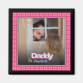 Imán Imagen de familia personalizada - Foto de hija de