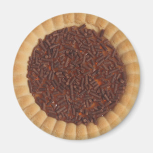 Imán Imagen de la cocina de pastelitos de pan corto