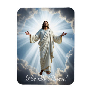 Imán Imagen de la Resurrección Felicitaciones