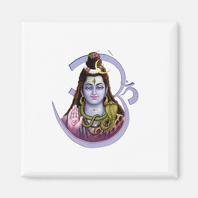 Imán Imagen de Lord Shiva (Frente)