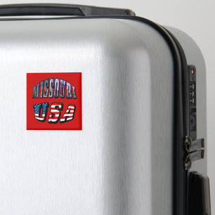 Imán Imagen de Missouri y texto de Estados Unidos