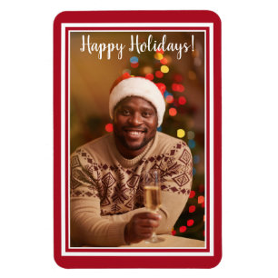 Imán IMAGEN DE Navidades personalizados FOTOGRÁFICOS