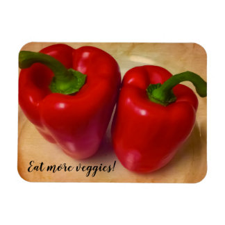 Imán Imagen de Peppers Rojos Perfectos
