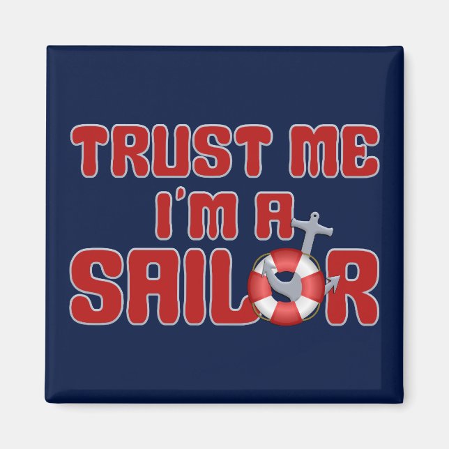 IMÁN IMAGEN DE SAILOR (Frente)