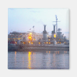 IMÁN IMAGEN DE USS KIDD