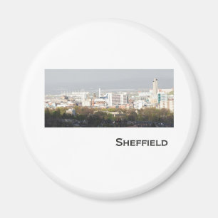 Imán Imagen del paisaje de Sheffield