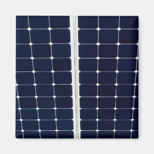 Imán Imagen divertida de un panel de energía solar