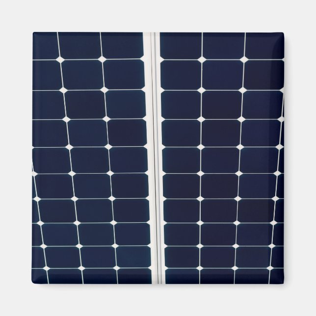 Imán Imagen divertida de un panel de energía solar (Frente)