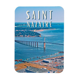 Imán Imagen fotográfica de Saint Nazaire
