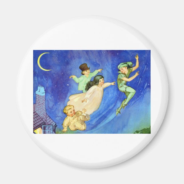 IMÁN IMAGEN ICONICA DE PETER PAN (Frente)