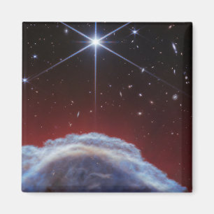 Imán Imagen JWST de la nebulosa Cabeza de Caballo