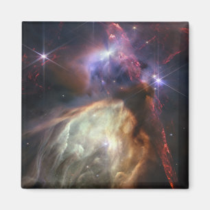 Imán Imagen JWST de las estrellas de Rho Ophiuchi