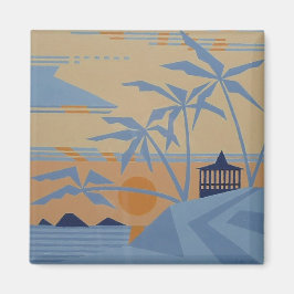 IMÁN IMAGEN POLYNESIANO DE SOL