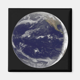 Imán Imagen por satélite de la tierra 2