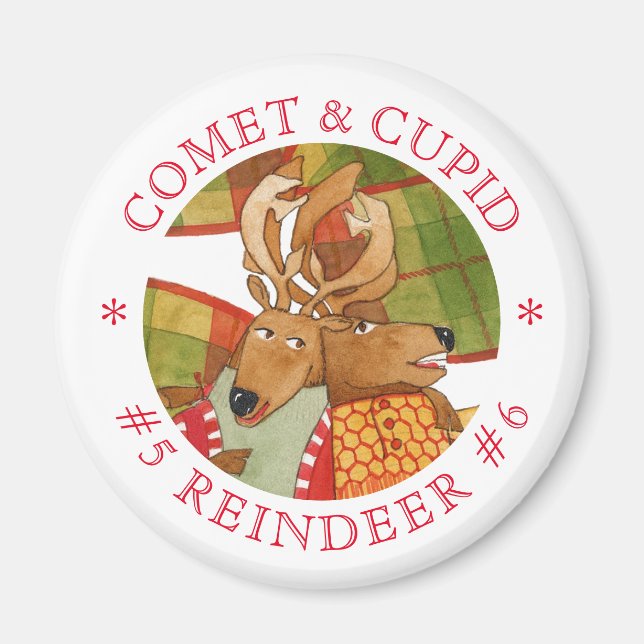 IMÁN IMAGEN REDONDA DE COMET CUPID (Frente)