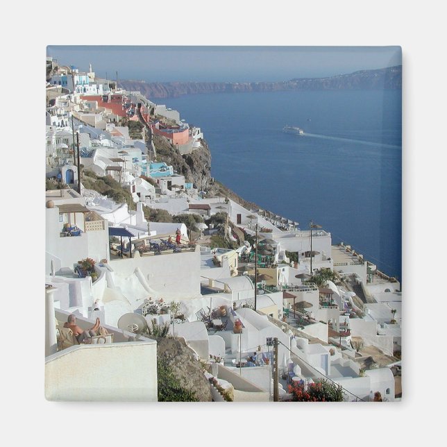 Imán Imágenes de un gusto por Grecia (Frente)