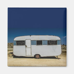 IMÁN IMÁGENES DEL CAMPER DE RETRO
