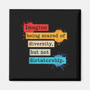 Imán Imaginen El Temor A La Diversidad Pero No Al Dicta