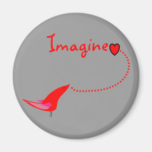 Imán "Imagínese"---Regalos de Juan