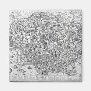 Imán Imago de Antiquae Urbis Perfecta, mapa de Roma