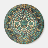 Imán, Calendario Azteca Antiguo