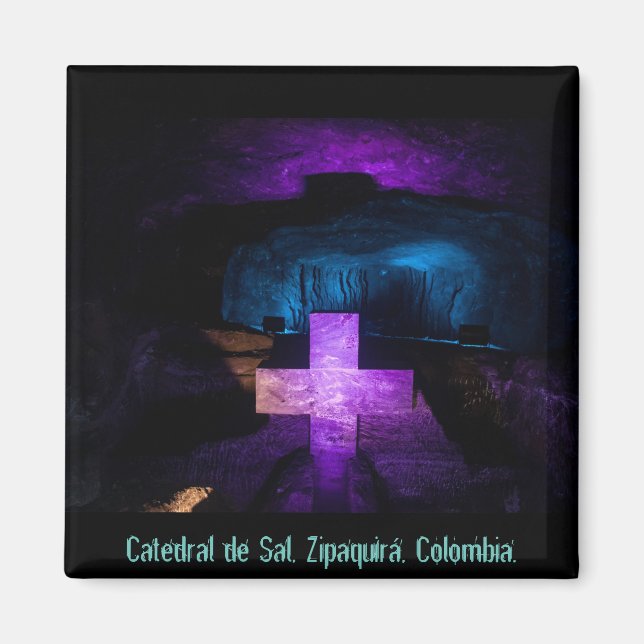 Imán Imán, Catedral de Sal, Zipaquirá, Colombia. (Frente)
