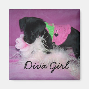 Imán Imán, chica de la diva