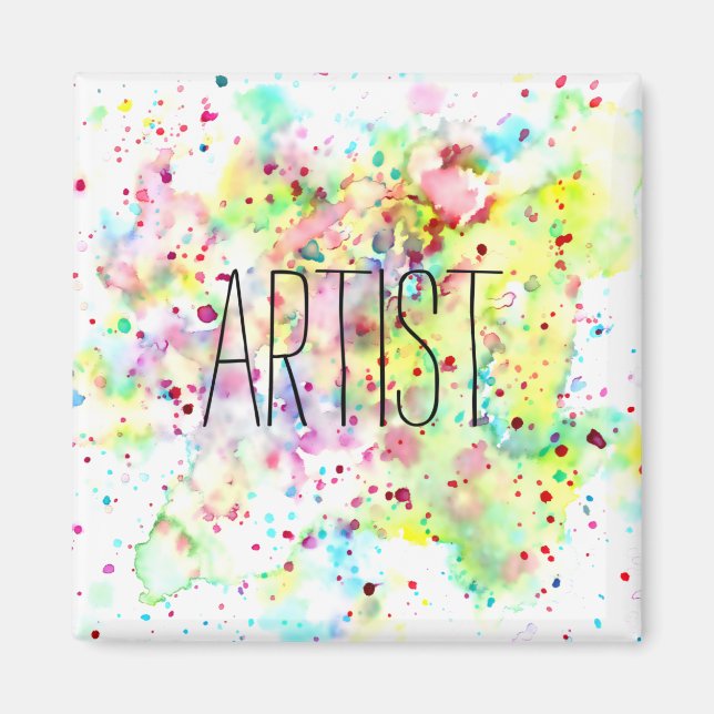 Imán iman colorido (Frente)