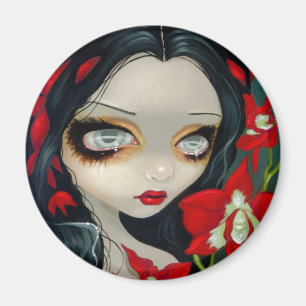 Imán "Imán de la orquídea de la sangre"