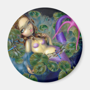 Imán "Imán de la sirena de la libélula"