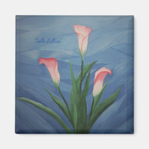 Imán "Imán de Lillies de la cala"