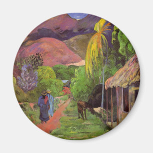Imán "Imán del de Tahití" - Paul Gauguin de la ruda