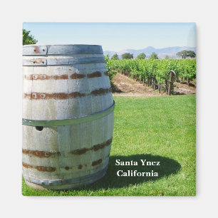 Imán ¡Imán del país vinícola de Santa Ynez!