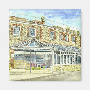 Imán "Imán del restaurante de los mariscos (Padstow)"