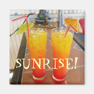 Imán ¡Imán fresco de la salida del sol!