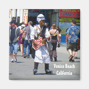 Imán ¡Imán fresco estupendo de la playa de Venecia!