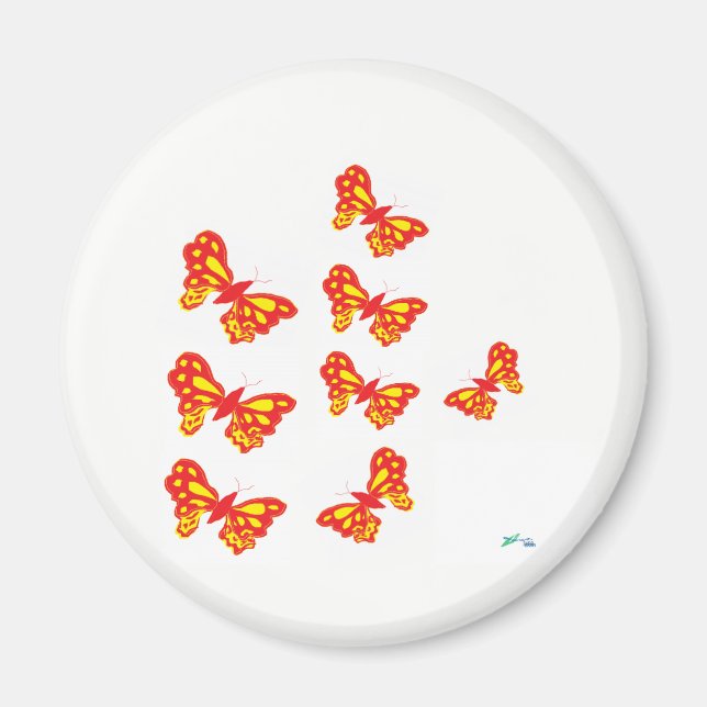 Imán Imán/ Mariposas (Frente)
