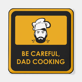 IMÁN IMAN PARA NEVERA PAPA COCINANDO
