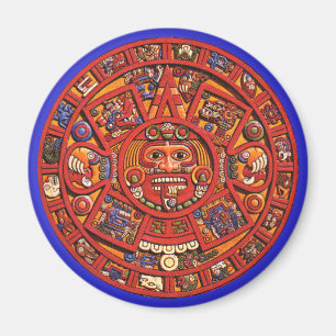 Imán Imán: Piedra azteca del sol