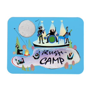 Imán ¡imán RushCamp de 3x4 Frig!