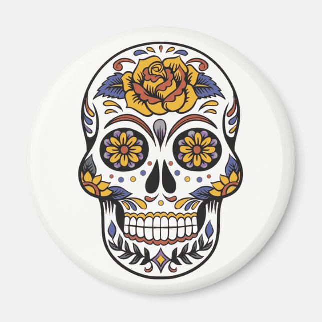 Imán Imán. Skeleton. (Frente)