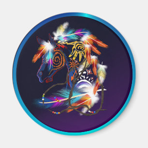 Imán Imanes brillantes del caballo