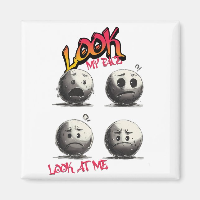 Imán Imanes Caritas: Dale Alegría a tu Hogar (Frente)