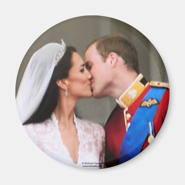 Imán imanes de Boda real (Frente)