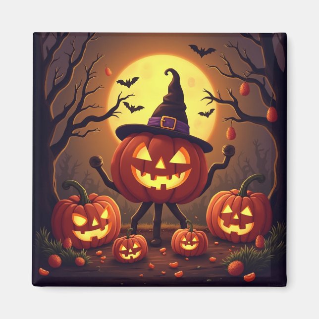 Imán imanes de halloween #1 (Frente)
